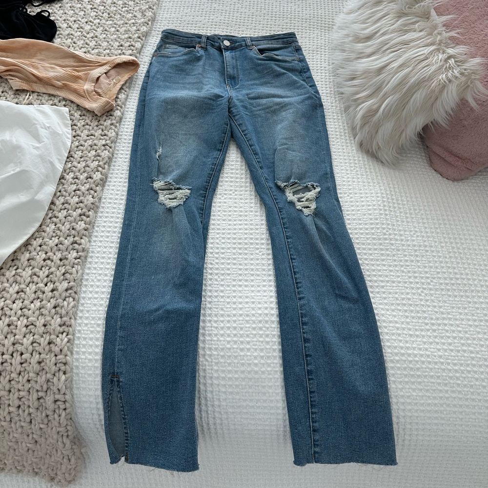 Blank NYC Straight Leg Jeans